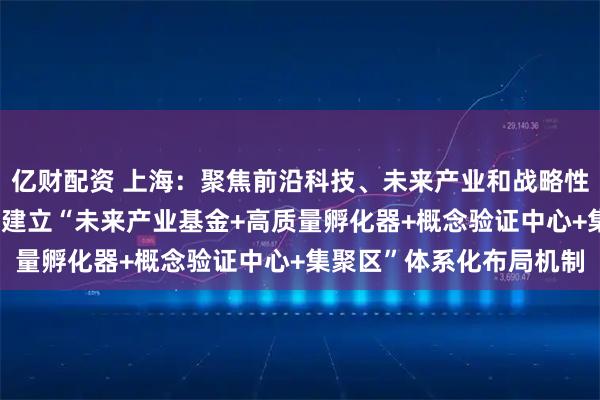 亿财配资 上海：聚焦前沿科技、未来产业和战略性新兴产业发展重点领域 建立“未来产业基金+高质量孵化器+概念验证中心+集聚区”体系化布局机制